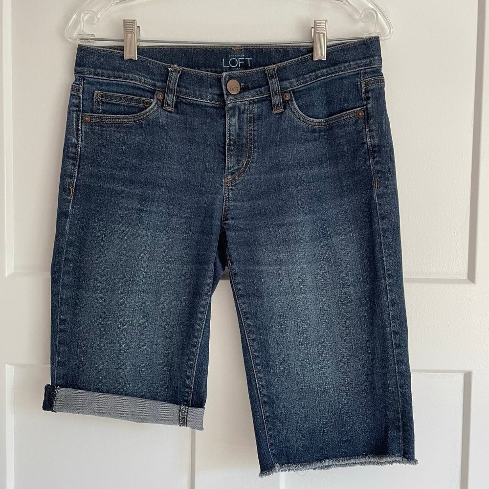 Loft Denim Bicycle (Bermuda) Shorts